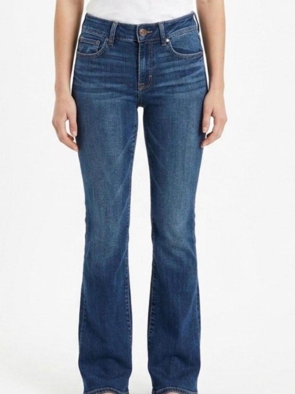 American Eagle Bootcut Dark Washed Jeans